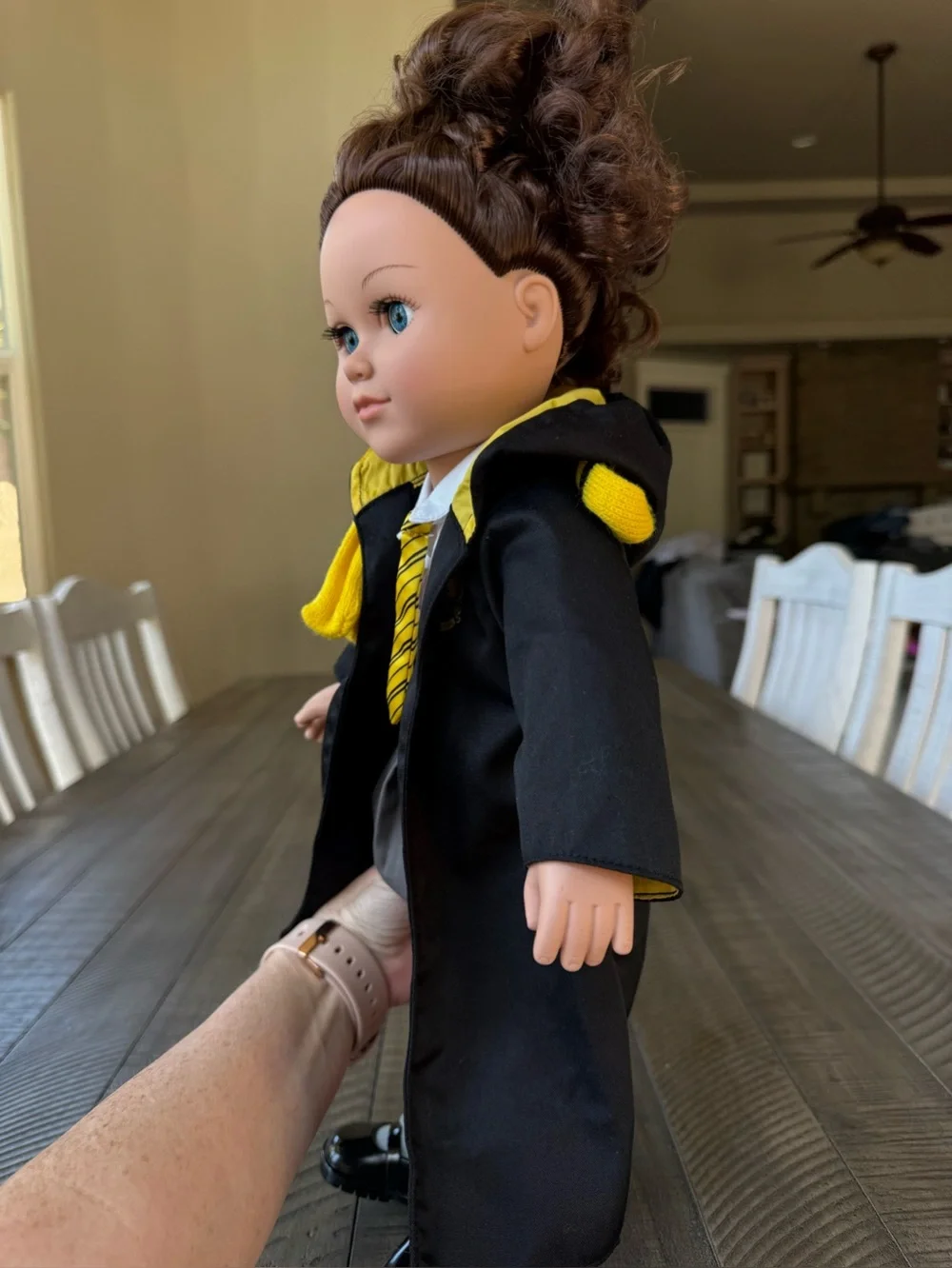 My Life As Harry Potter Wizarding Hufflepuff Posable 18-inch Doll